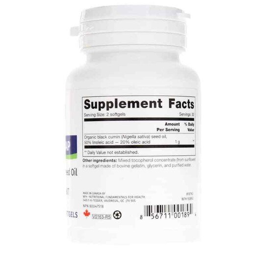 Black Cumin SAP, 60 Softgels, NFH