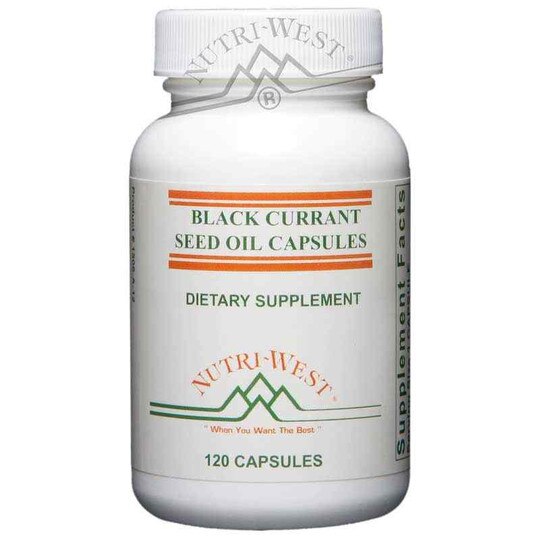 Black Currant Seed Oil, 120 Capsules, NWE