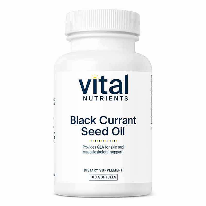Black Currant Seed Oil, Vital Nutrients