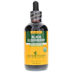 Black Elderberry Alcohol Free, Herb Pharm 1
