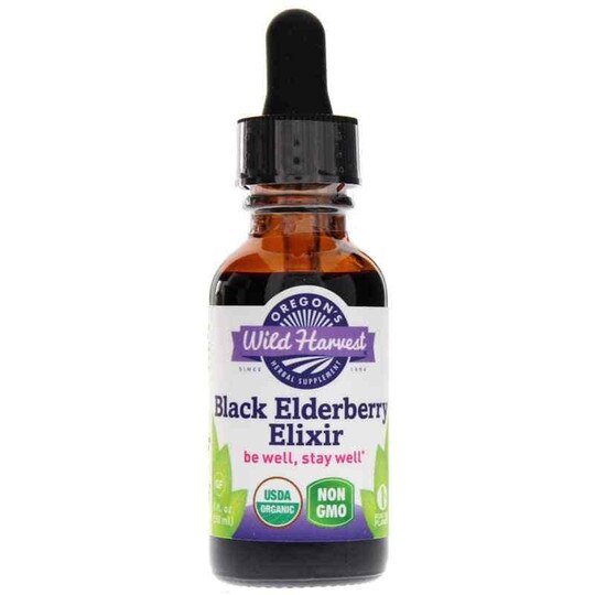 Black Elderberry Elixir, 1 Oz, OWH