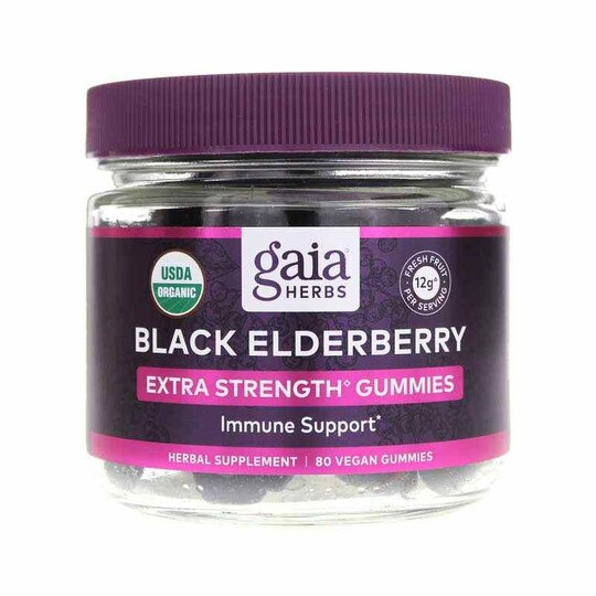 Black Elderberry Extra Strength Gummies, GH