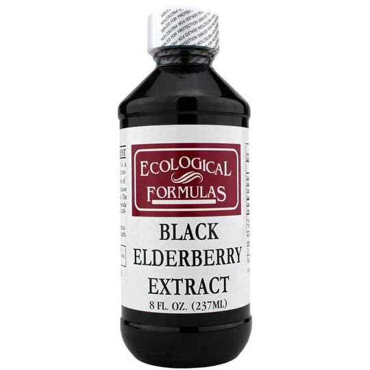 Black Elderberry Extract, 8 Oz, ECF