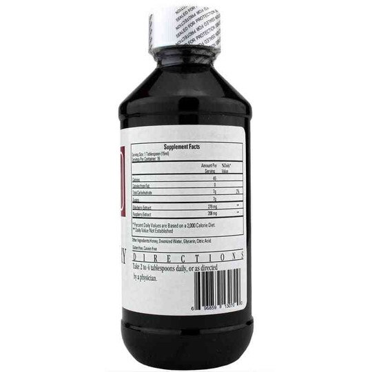 Black Elderberry Extract, 8 Oz, ECF