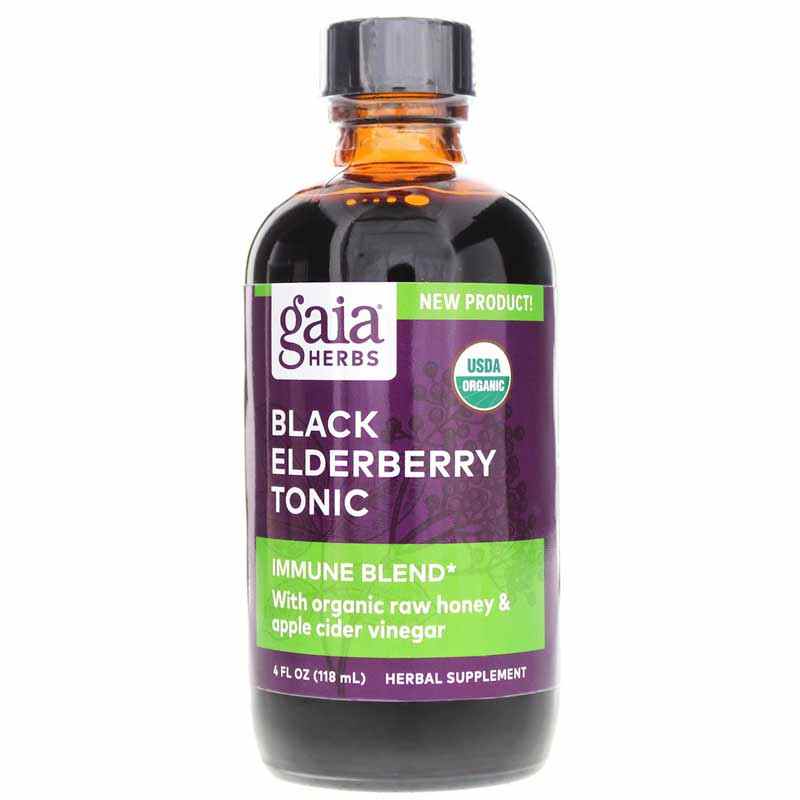 Black Elderberry Tonic, Gaia Herbs
