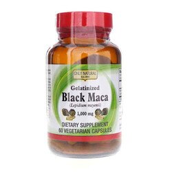 Black Maca Gelatinized 1,000 Mg 1
