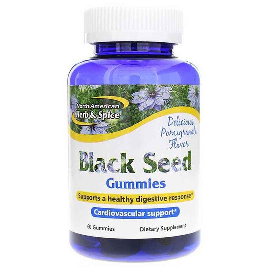 Black Seed Gummies, 60 Gummies, NAHS