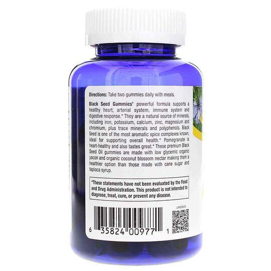 Black Seed Gummies, 60 Gummies, NAHS