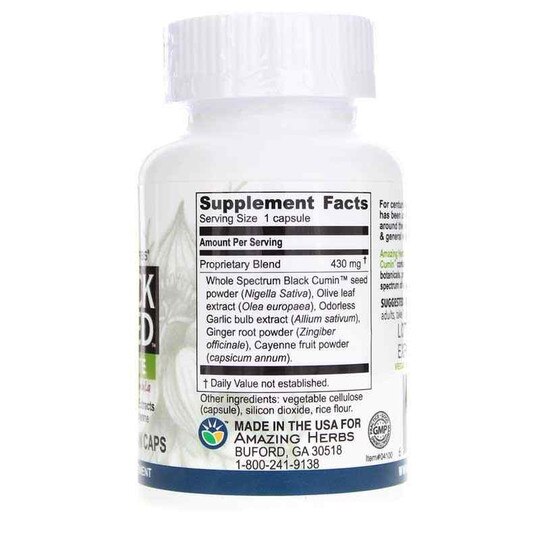 Black Seed Ultimate, 100 Veg Capsules, AZH