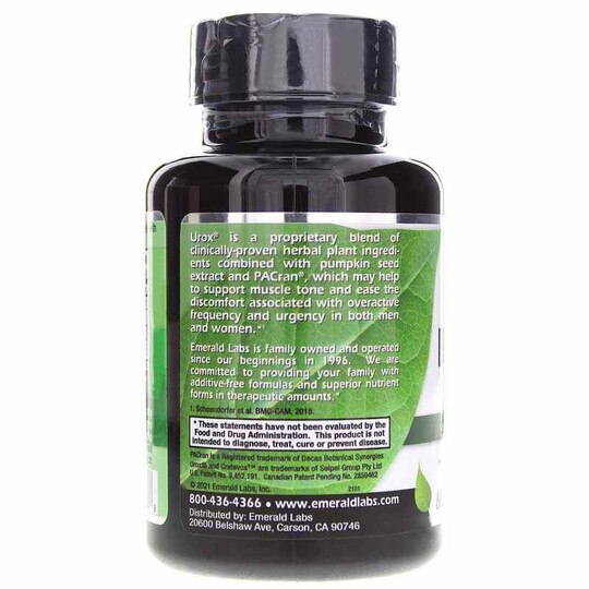 Bladder Health, 60 Veg Capsules, EMD