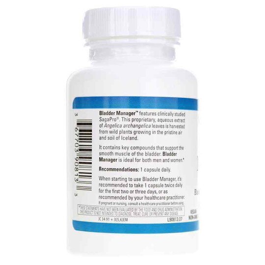 Bladder Manager, 30 Capsules, EUMD