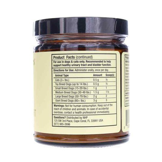 Bladder Support for Dogs & Cats, 3.17 Oz, BW