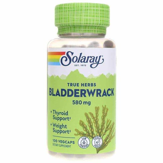 Bladderwrack 580 Mg, 100 Veg Capsules, SLR
