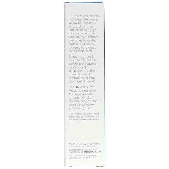 Blemish Vanishing Gel, Clear Skin Formula, .6 Oz, ADN