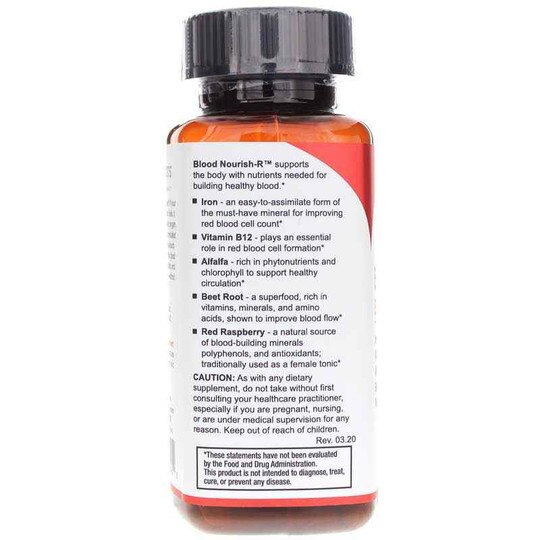Blood Nourish-R, 60 Veg Capsules, LSE