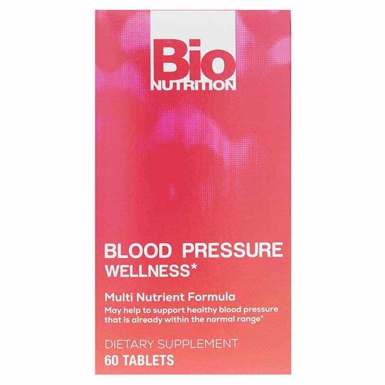 Blood Pressure Wellness, 60 Tablets, BNU