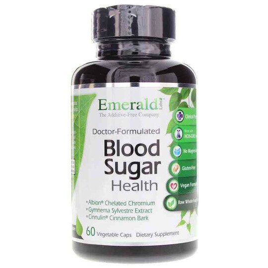 Blood Sugar Health, 60 Veg Capsules, EMD