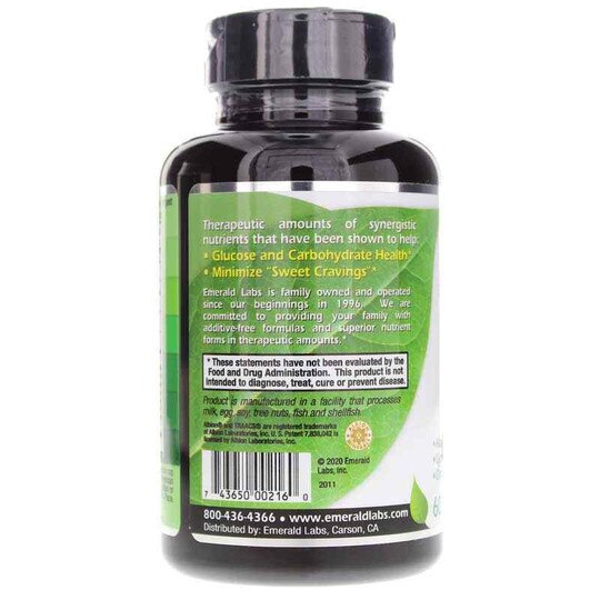 Blood Sugar Health, 60 Veg Capsules, EMD