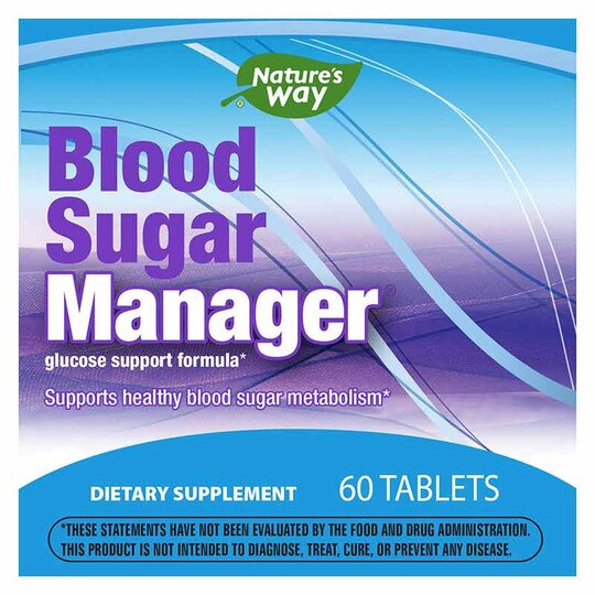 Blood Sugar Manager, 60 Tablets, NWA