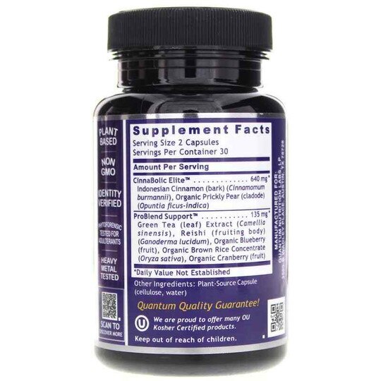 Blood Sugar Support, 60 Veg Capsules, QNL
