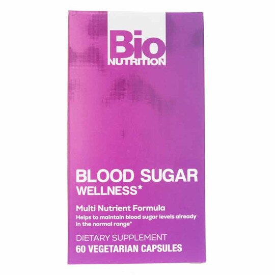 Blood Sugar Wellness, 60 Veg Capsules, BNU