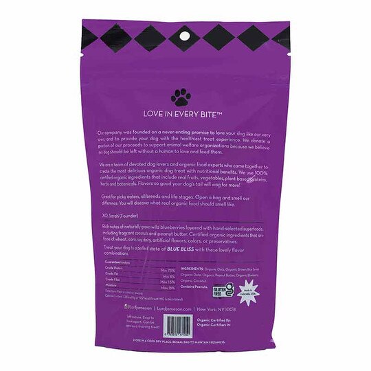 Blue Bliss Vegan Dog Treats, 6 Oz, LJ