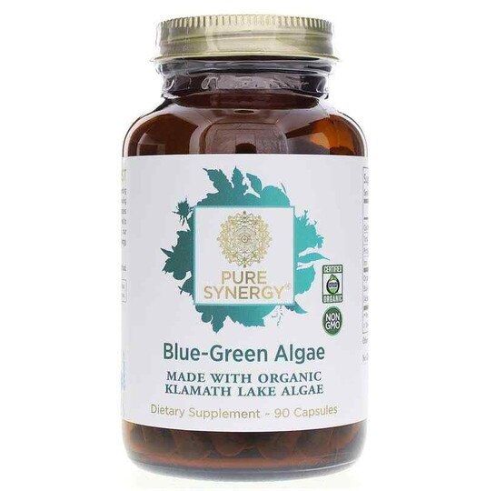 Blue-Green Algae Organic Klamath Lake Algae Capsules, 90 Caps, PSY