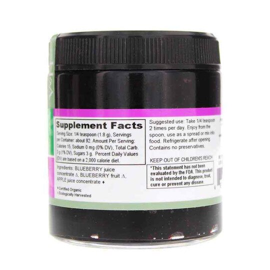 Blueberry Solid Extract, 6 Oz, HAL