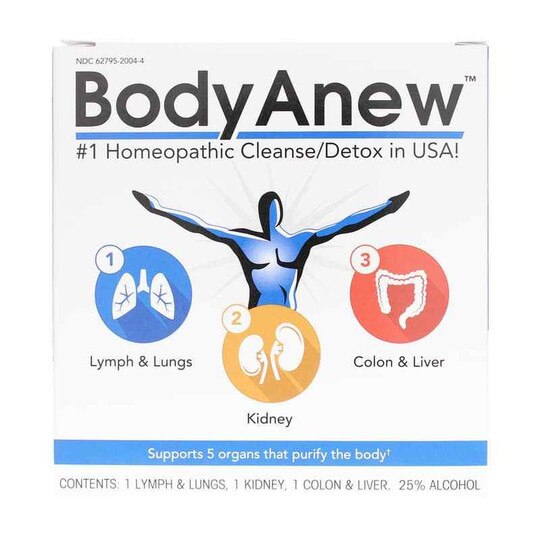 BodyAnew Organ Cleanse/Detox Oral Drops, 3 Piece(s), MDN