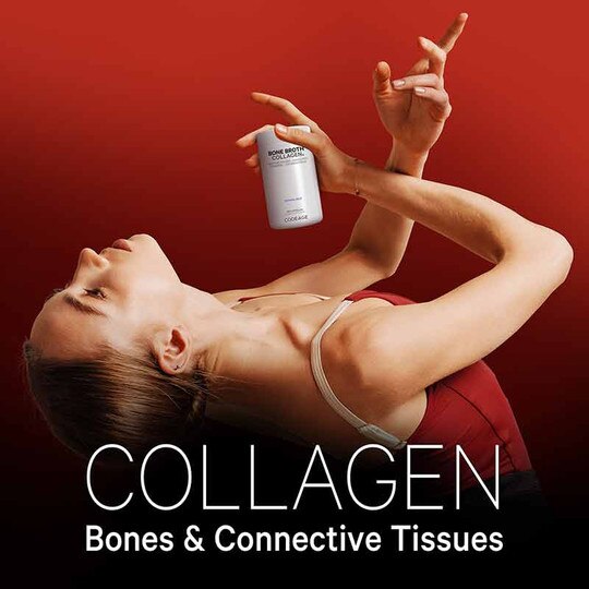 Bone Broth Collagen, 180 Capsules, CDE