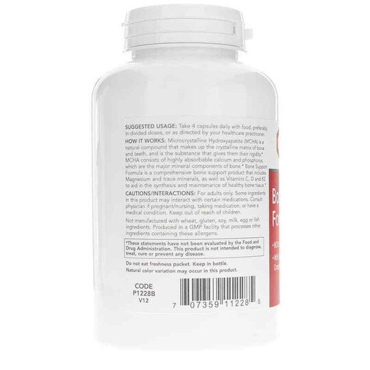 Bone Support Formula, 180 Capsules, PFLB