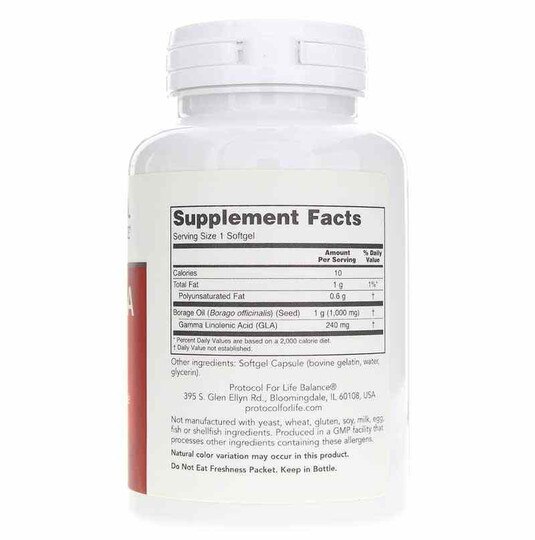 Borage/GLA 1000 Mg, 60 Softgels, PFLB