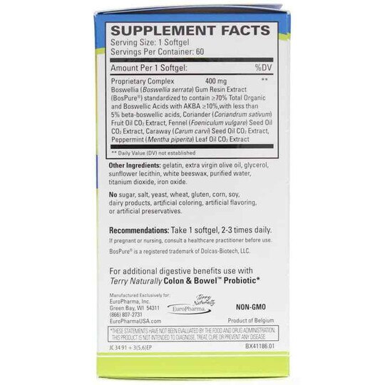 BosMed Intestinal Bowel Support, 60 Softgels, TNT