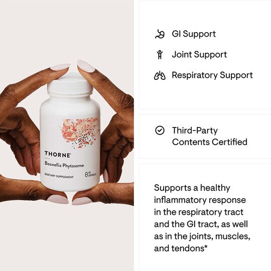 Boswellia Phytosome, 60 Veg Capsules, THR