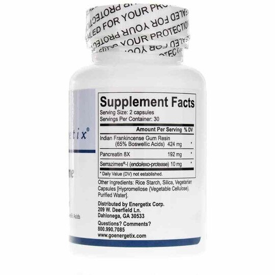 BoswelliaZyme Complex, 60 Capsules, EGX