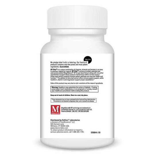 BP Elite, 120 Capsules, DL
