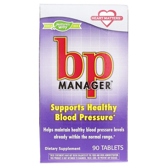 BP Manager, 90 Tablets, NWA