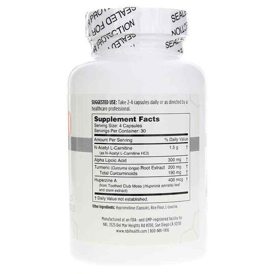 Brain Blend, 120 Capsules, NBI