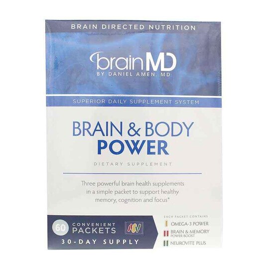 Brain & Body Power, 60 Packets, BMD