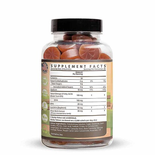 Brain Growth, 60 Gummies, TRH