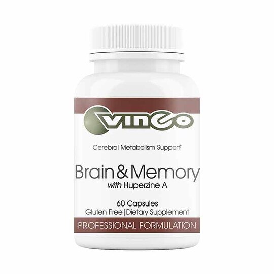 Brain/Memory with Huperzine A, 60 Capsules, VNC