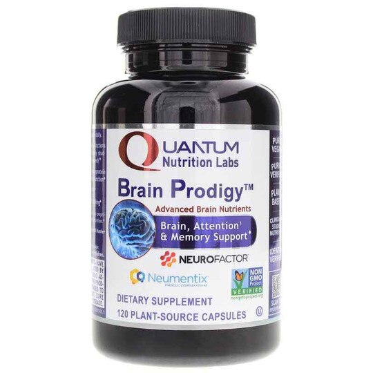 Brain Prodigy, 120 Veg Capsules, QNL