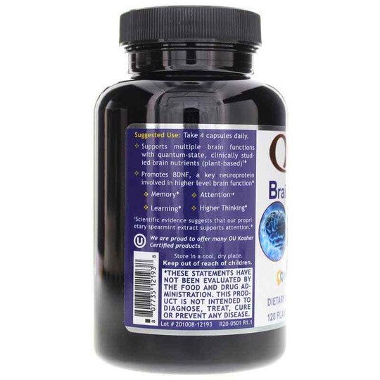 Brain Prodigy, 120 Veg Capsules, QNL