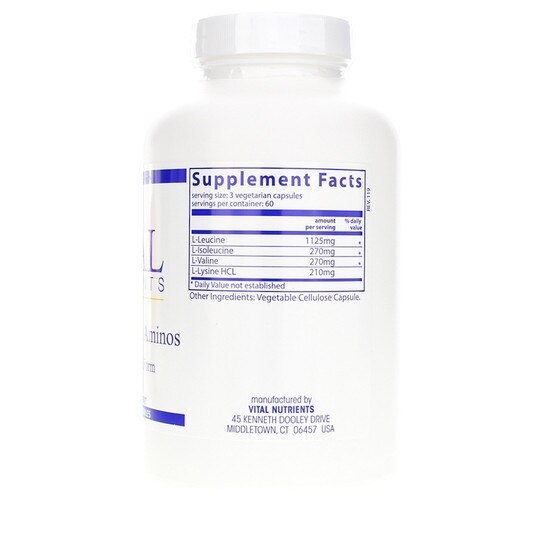 Branched Chain Aminos, Vital Nutrients