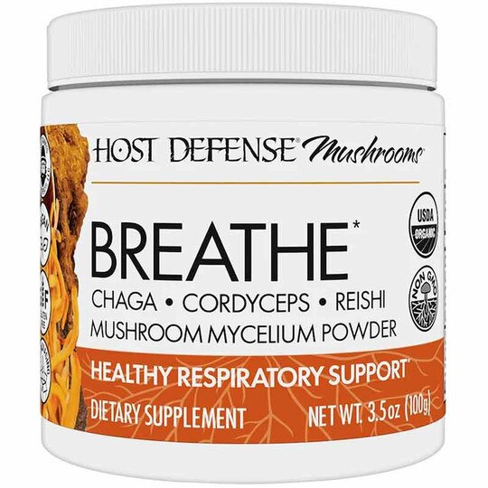 Breathe Mushroom Mycelium Powder, 3.5 Oz, HDF