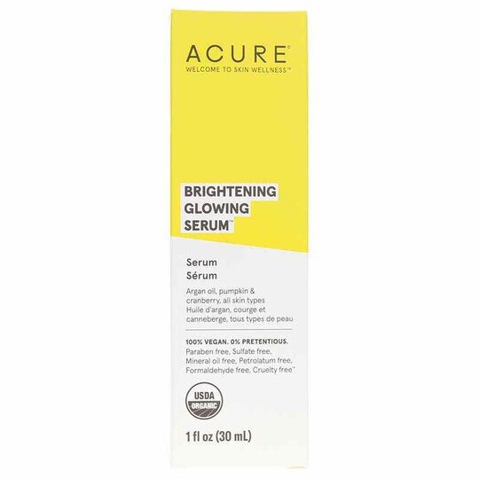 Brilliantly Brightening Glowing Serum Organic, 1 Oz, AO