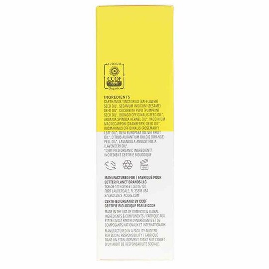 Brilliantly Brightening Glowing Serum Organic, 1 Oz, AO