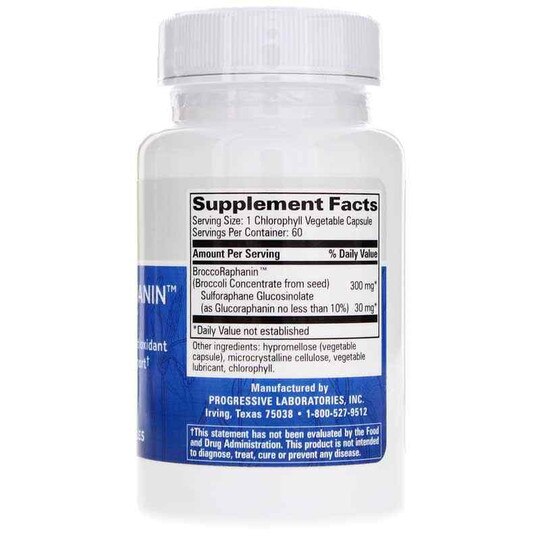 BroccoRaphanin Broccoli Extract, 60 Veg Capsules, PGL