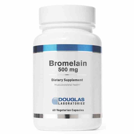 Bromelain 500 Mg, 60 Veg Capsules, DGL