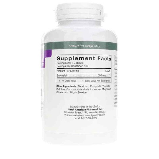 Bromelain, 180 Veg Capsules, DAPN
